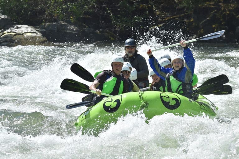 South Fork American River Rafting Troublemaker Rapid
