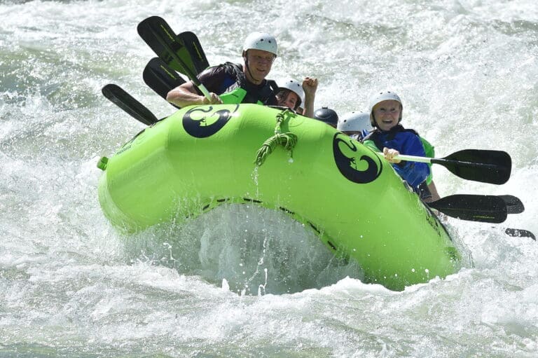 Sacramento white water rafting on the American River