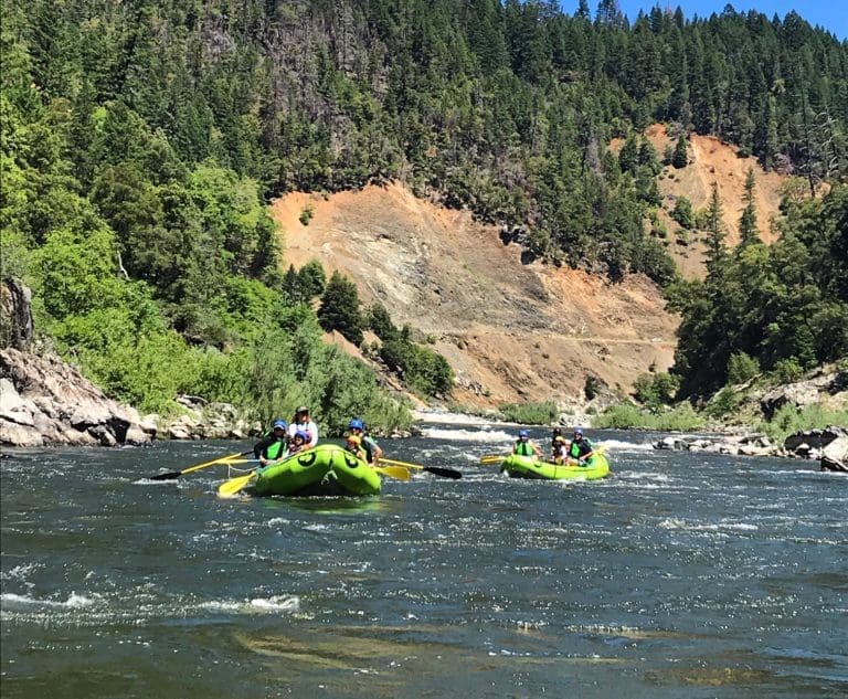 Family White Water Rafting