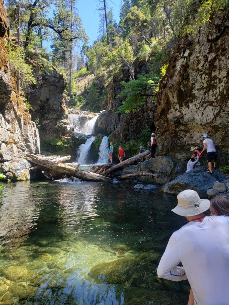 Lower Klamath Rafting Trips and side hike to Ukonom Falls