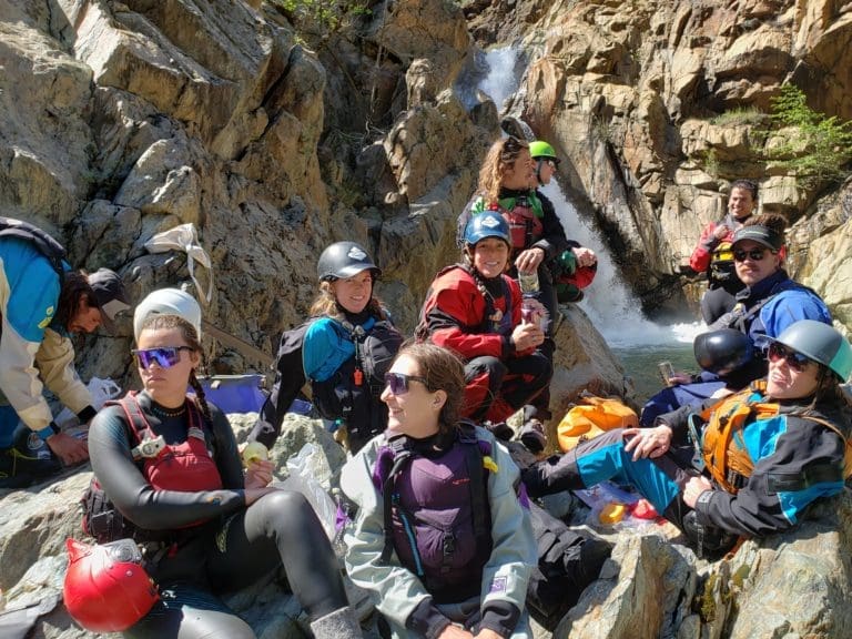 Tributary Raft Guides private rafting on Giant Gap on the North Fork American River