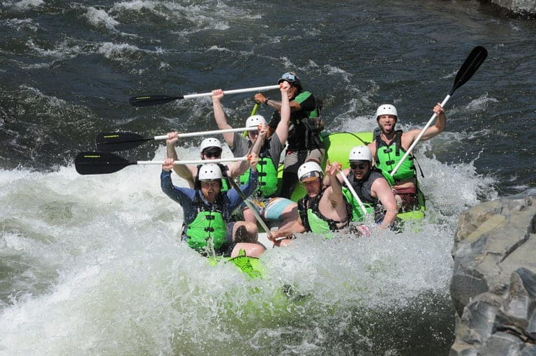 South Fork American River White Water Rafting Class 3 Satans Cesspool