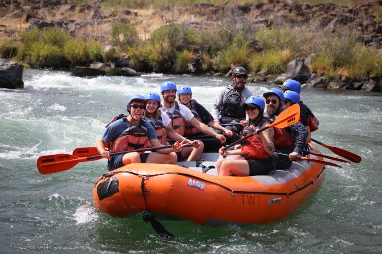 Tributary White Water Rafting Trips in Oregon on the Deschutes River