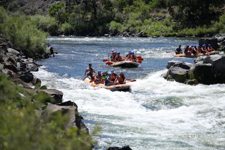 Deschutes River White Water Rafting Trips in Maupin Oregon