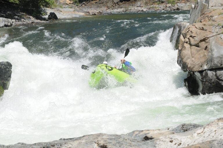 Class V Maytag Rapid on the North Yuba River
