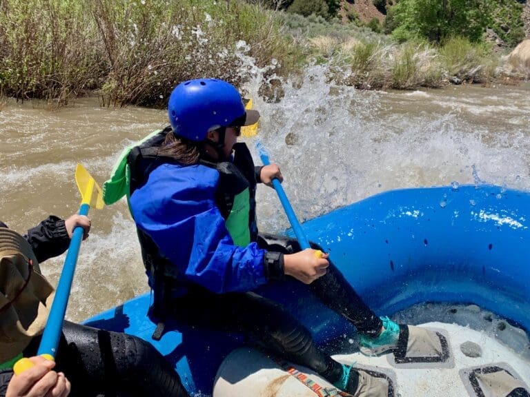 Carson River Rafting Fun in the Spring